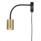 Preview: Nordlux Explore Flex klassische Wandleuchte Messing GU10 zeitloses Design
